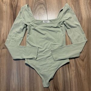 Babaton Light Green Top